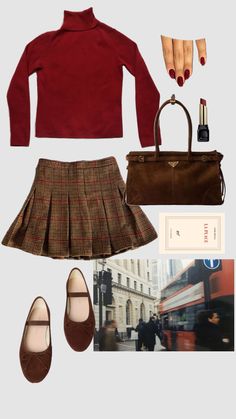 University Outfit, Autumn Fits, Red Taylor, Winter Looks, Sweater Weather, Pretty Outfits