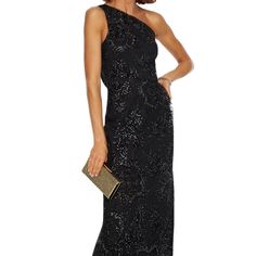 Marchesa Notte Dark Navy Glitter Shimmer Tulle Evening Gown Size 2 Nwt Evening Gown Dress Wedding Mother Of The Bride Black Tie Formal Han Floor-length Sequined Mother Of The Bride Evening Dress, Elegant Sequined Evening Gown, Elegant Evening Gown With Sequins, Evening Mother Of The Bride Dress With Sequins, Floor-length, Glamorous Evening Mother Of The Bride Maxi Dress, Sleeveless Glitter Evening Dress For Gala, One-shoulder Embellished Cocktail Gown, Sleeveless Glitter Gala Evening Dress, Holiday Gala Mother Of The Bride Dress With Sequins