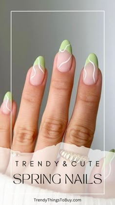 50+ Fun & Trendy Spring Nails Ideas Latest Nail Colours, Spring Break Nails, Simple Spring Nails, April Nails, Nail Color Trends, Spring Nail Trends, Manicure Inspiration, Broken Nails, Cute Spring Nails