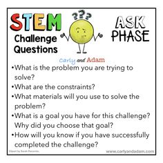 Questioning Strategies, Coding Activities, Science Lessons Elementary, Elementary Stem Activities, Steam Challenges