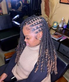 2 Stand Twist Locs Styles, Locs Flat Twist Style, Flat Twist Locs Hairstyles, Loc 2 Strand Twist, Two Strand Twist Hairstyles Locs, Two Strand Loc Styles, Loc Twist Styles For Women, Hairstyles For Long Locs, Flat Twist Loc Styles