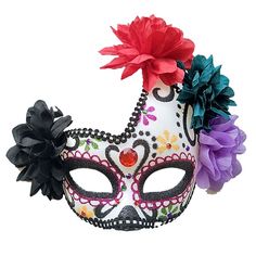 Look After Me:Washable; Gender:Women's,Men's; What's in the box:Mask; Types:Sugar Skull,Mask; Style:Viva Mexico,Cosplay; Occasion:Day of the Dead,Mexico Independence Day; Age Group:Adults'; Characters:Mexican; Pattern:Flower / Floral; Listing Date:08/11/2022; Production mode:External procurement; products source:buyer Mexican Makeup, Day Of The Dead Mask, Den Mrtvých, Masquerade Halloween, Mascaras Halloween, Ball Mask, Halloween Flowers, Mask Masquerade, Halloween Masquerade