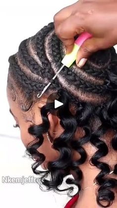 Kanekalon Hairstyles Black Women, Crochet Braid Patterns Hair, Easy Crochet Hairstyles, Crotchet Hairstyles Black Women, Braid Pattern For Crochet Braids, Crochet Hair Ideas, Crochet Weave Hairstyles, Crochet Twist Hairstyles, Short Crochet Braids