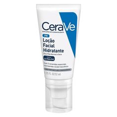 Loção Facial Hidratante CeraVe 52ml-Desenvolvido com dermatologistas, CeraVe Loção Facial Hidratante hidrata e ajuda a restaurar a barreira protetora da pele do rosto. Esta fórmula contém as 3 ceramidas essenciais para a pele, ácido ... Cerave Skincare, Ewan Mitchell, Skin Care Supplies, Mom Dr, Acne Control, Summer Skincare, Beauty Store