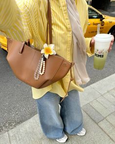 Some Outfit Ideas, Yellow Bag Outfit Summer, Yellow Shirt With Jeans, Hijab Shirt Outfit, Yellow Shirt Outfit Hijab, Modest Summer Outfits Jeans, Yellow T Shirt Outfit, Jeans Hijab Outfit, How To Style A Shirt