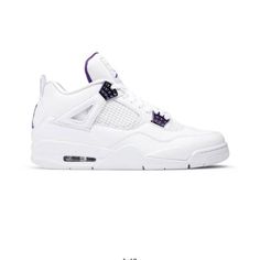 2020 Air Jordan 4 Retro ‘Purple Metallic’ Used But Very Well Kept. Clean Laces. Some Creases In Leather And Slight Marks But Overall One Of A Kind. Willing To Negotiate. No Low Balling. Metallic Purple Jordans, Air Jordan Retro 4 Metallic Purple, Air Jordan 4 Retro Metallic Purple, Jordan4 Metallic Purple, Jordan 4 Retro Purple Metallic, Air Jordan 4 Retro Purple, Jordan 4s, Purple Metallic, Jordan 4 Retro