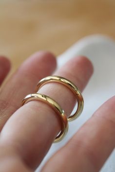 Yellow Gold Stacking Ring / 2.5mm Round Gold Ring / 9ct Gold - Etsy Gold Stackable Rings In Recycled Gold, Stackable 14k Gold Midi Rings With Thick Band, Classic Stackable 14k Gold Filled Rings, Gold 14k Midi Rings Round Band, 14k Gold Midi Rings With Round Band, Everyday Stackable Rings In Recycled Gold, Simple 14k Gold Jewelry With Smooth Bezel, Simple 14k Yellow Gold Rings, Classic 14k Gold Filled Stackable Rings