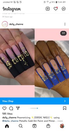 Clueless Nails, 40 Th Birthday, Birthday Nails, Clueless, Manicure And Pedicure, Beautiful Things, Nail Ideas, Birthday Ideas, Acrylic Nails