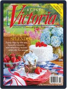 a magazine cover with a cake and flowers on it