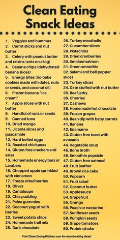 Healthy Pantry, Clean Snacks, Quick Healthy Snacks, Makanan Diet, Free Snacks, Quick Healthy, Snack Ideas, Healthy Meal Prep, Healthy Snacks Recipes