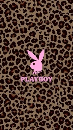 Playboy Wallpaper, Leopard Print Wallpaper, Dope Wallpaper Iphone, Cheetah Print Wallpaper, Images Hello Kitty, Playboy Logo, Mcbling 2000s, Pink Wallpaper Girly