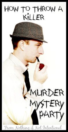 How to throw a murder mystery party--and why you'll be glad you did! Clue Party, Mystery Dinner Party, Mystery Parties, Mystery Dinner, Mystery Party, Program Ideas, Birthday Party Games, Birthday Dinners, Party Planner