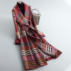 Find many great new & used options and get the best deals for 2022 New Autumn Winter Women Warm Wool Coat Plaid Belted Outwear Long Coat at the best online prices at eBay! Free shipping for many products! Women Wool Coat, Plaid Trench Coat, Long Overcoat, Leopard Skirt, Woolen Coat, Diy Couture, Trench Coats Women, Warm Coat, Long Coat