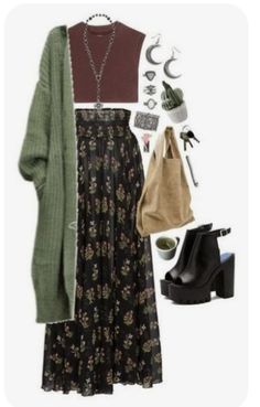 Moda Hippie, Look Boho Chic, Estilo Hippy, Mode Hippie, Earthy Outfits, Estilo Hippie, Rock Outfit, Mode Boho, Bohol