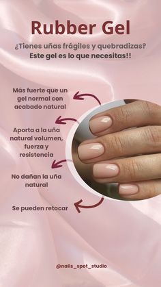 Rubber Gel Nails, Rubber Nails, Vanessa Nails, Manicure Spa, Nail Tech School, Rubber Gel, Queen Nails, Golden Nails, Nail Courses