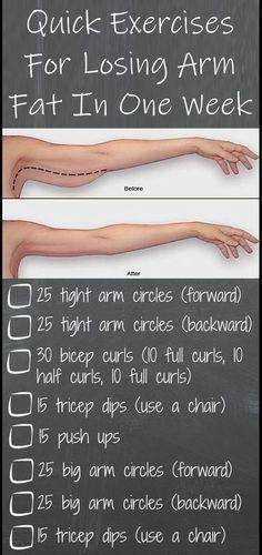 an image of the arm and wrist exercises for losing arm