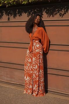 Orange Vibe, Story References, Afro Boho, Vacation Outfits Women, Hot Clothes, Style Pantry, 2piece Outfits, Fashion Traditional, Afrikaanse Mode