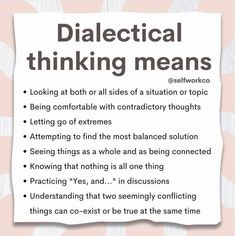 Dbt Therapy Activity, Stop Dbt, Dbt Group Activities, Dialectical Thinking, Dbt Skills Worksheets, Dbt Activities, Behaviour Therapy, Therapy Skills, Dbt Therapy