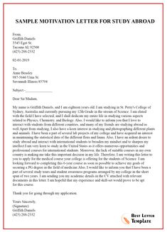 a sample letter for a student to whom is not in the form of an application