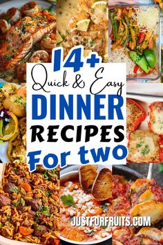 Looking for romantic dinner ideas? Try these easy recipes for two, perfect for date nights or special celebrations. From pasta to healthy salads, we've got you covered!" Hashtags: #DinnerForTwo #RomanticRecipes #DateNightIdeas #EasyMeals #CouplesCooking   #DinnerForTwo #RomanticMeals #EasyDinnerIdeas #CookingForTwo #CozyDinners Quick Dinner Recipes For Two, Romantic Dinner Ideas, Quick Dinners For Two, Easy Dinner Recipes For Two, Quick Easy Dinner Recipes, Easy Meals For Two, Dinner Recipes For Two, Spill The Tea, Fancy Restaurants