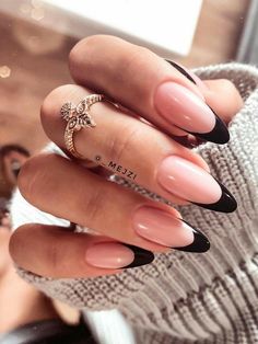 Almond Nail Designs For Fall 2022 The FSHN Occasion Nails, Almond Nails French, Gel French Manicure, Pedicure Manicure, Almond Shape Nails, French Tip Acrylic Nails, Almond Nails Designs, Almond Acrylic Nails, Design Nails