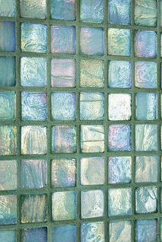 an image of a glass tile wall