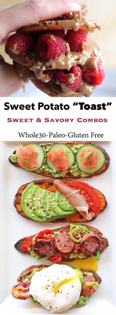 the cover of sweet potato toast with bacon and avocado