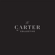 the cartier collective logo on a black background