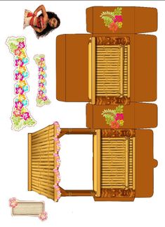 an image of a cut out of a doll house