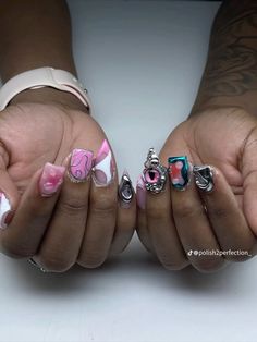 Duck Nail Inspo Short, Duck Nails Acrylic, Acrylic Nails Coffin Short, Nails Coffin, Fashion Killa