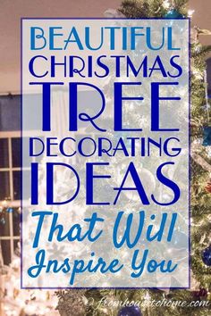 17 Elegant Christmas Tree Color Schemes | Holidays and Events Blue White And Silver Christmas Tree, Blue And Silver Christmas Tree Ideas, Blue And Silver Christmas Tree, Themed Christmas Tree Ideas, Teal Christmas Tree, Christmas Tree Colour Scheme, Blue Christmas Tree Decorations, Glam Christmas Tree