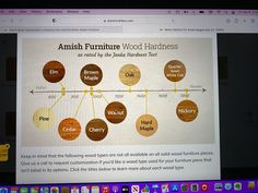 a computer screen showing an animation about furniture wood handwashes and how to use them