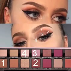 Simple eyeshadow look using the Anastasia Beverly Hills modern renaissance palette Simple Eyeshadow Looks, Simple Eyeshadow, Eyeliner Tutorial, Makati