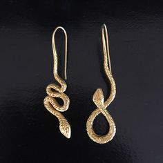 Hey, I found this really awesome Etsy listing at https://www.etsy.com/listing/726953661/snake-earrings Serpent Jewelry, Pretty Fly, Snake Jewelry, Sparkly Things, Snake Earrings, Unusual Jewelry, Triangle Earrings, Madison Wi, Chic Accessories