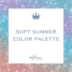 Soft Summer Color Palette Soft Summer Color Palette, Soft Summer Colors, Color Palette Ideas, Palette Ideas, Summer Color Palette, Everyday Adventures, Muted Tones, Summer Color, Soft Summer