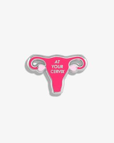 At Your Cervix Lapel Pin Healthcare Workers, Pharmacist, Book Box, Medical Professionals, Black Rubber, Lapel Pins, Zinc Alloy