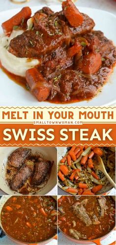 the cover of melt in your mouth swiss steak