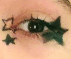 Clown Eyeliner, Star Eyeliner, Star Makeup