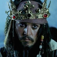 johnny depple as jack sparrow in pirates of the caribbean