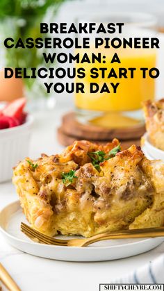 Artistry for every bite. Pioneer Woman Breakfast, Pioneer Woman Recipe, Breakfast Casserole With Bread, Ree Drummond Recipes, Casserole Easy, Breakfast Casseroles, Ultimate Breakfast