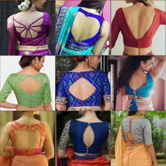 13k Likes, 9 Comments - Designer Blouse Ideas (@designrblouses) on Instagram: “Follow @designrblouses for Saree & Blouse Ideas These designs are only for ideas and not for sale…” Different Blouse Designs, Fashion Industry Aesthetic, Fashion Student Aesthetic, Back Neck Designs For Blouses, Industry Aesthetic, Modern Mehndi, Latest Saree Blouse, Student Aesthetic, Blouse Designs High Neck