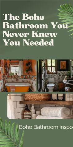 the boho bathroom you never knew you needed by bonbo bathroom inspires