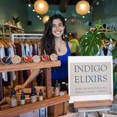 The #IndigoElixirs popup #apothecary South Shore, New Wave, The South, Marketing