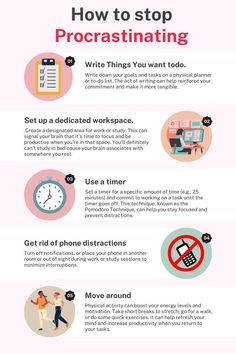 how to stop procrastinating  | Tips | Studying |  Motivation |  start studying | working  | productivity Work Study Motivation, Stop Procrastinating Tips, Procrastinating Tips, Procrastination Motivation, Improve Brain Power, Studying Motivation, Start Studying