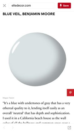 an article about bluevell's new gray paint color is featured in the telegraph