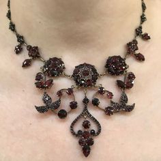 Garnet Jewellery, Garnet Necklace, Garnet Jewelry