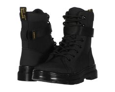 Dr Martens Combs Tech, Black Hiking Boots, Shoes Png, Tech Women, Beaded Shoes, Tactical Shoes, Visible Stitching, Womens Combat Boots, Dr Martens Boots