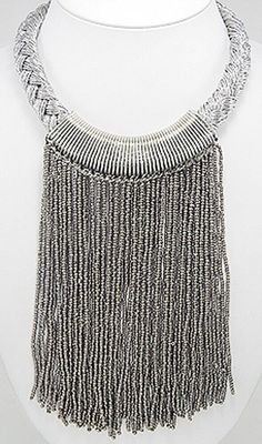 This Listing is for 1 Gorgeous Metallic Cotton Braid Waterfall Bead Bib Statement Necklace. 19" expands to 22" The seed bib is 185mm long x 110mm wide = 7.3" x 4.3" Stylish color and design! High quality lobster clasp for your security and peace of mind Gift Box and Ready for Giving! Your satisfaction is important to me and 100% guaranteed, or your money back! Bid With Confidence. All My Auctions Are Genuine And Exactly As Described Free Shipping and Free Returns in the USA. Make an offer! For other great jewelry see my store here--->eBay Seller: totalheaven: items on eBay.com Sign up for my email newsletters by adding my eBay Store to your Favorites. Auction Terms & Conditions: We expect email communication from the winning bidder within 72 hours. USA residents free 1st class shipping and Braid Waterfall, Email Communication, Beaded Bib Necklace, Necklace Statement, Email Newsletters, Bib Necklace, 72 Hours, Fashion Jewelry Necklaces, Ebay Seller