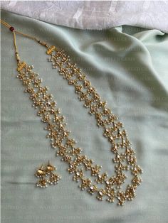 Long Indian Necklace, Vintage Indian Jewelry, Peacock Jewelry, Antique Necklaces, Gold Necklace Indian, Modern Gold Jewelry, Fancy Jewellery Designs, Polki Necklace