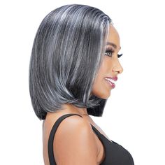 Zury Sis Ms.Wisdom Salt and Pepper Synthetic Lace Part Wig - WISDOM 304 COLOR SHOWN: 280, 3T44A, 3T51A, H.GREYMATERIAL: Synthetic HairTYPE: Lace Part WigSTYLE: StraightLENGTH: ShortHEAT SAFE: YesBLEACH/DYE/PERM: NoDESCRIPTION: Ms. Wisdom Salt & Pepper Color Lace Part Wig High Heat Resistant Transparent Part lace Synthetic Fiber Hair Straight Short Bob Style Salt And Pepper Human Hair Wigs, Salt Pepper Hair Wig, Salt And Pepper Braid Wig, Salt/pepper Bob Wigs, Siliver Wig, Straight Short Bob, Clip In Weave, Crochet Braids Twist, Grey Hair Pieces